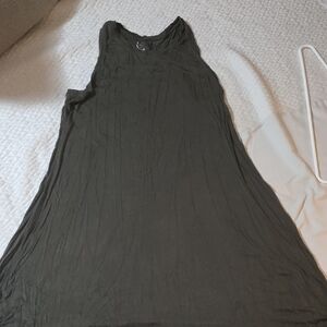 Maurice 24/7 Army Green Sleeveless Dress